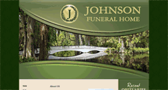 Desktop Screenshot of johnsonfuneralhome.net